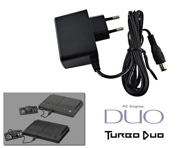 Regulated power supply for NEC PC Engine Duo and TurboDuo with EU plug