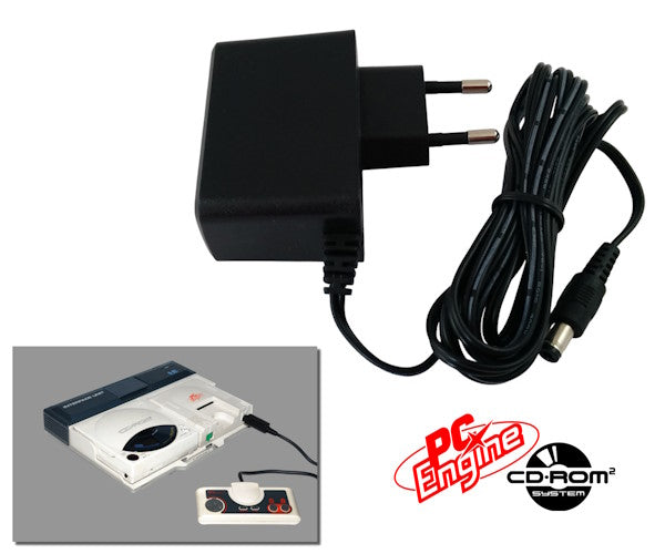Regulated power supply for NEC PC Engine Interface Unit IFU-30 with EU plug