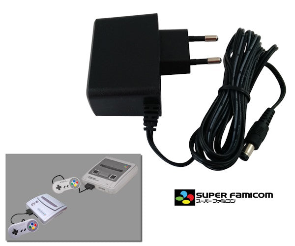 Regulated power supply for Nintendo Super Famicom with EU plug