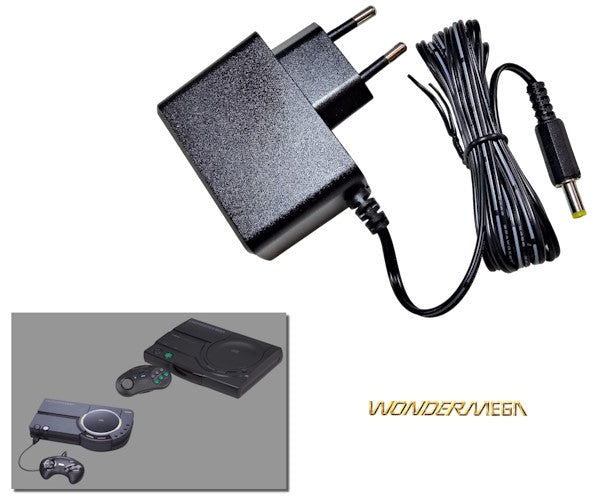 Regulated power supply for Sega / Victor Wondermega with EU plug