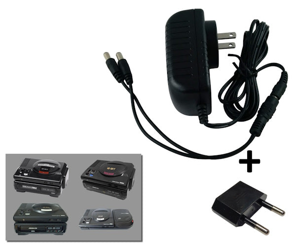 Power Supply All-in-One for Sega Mega Drive / Genesis + CD