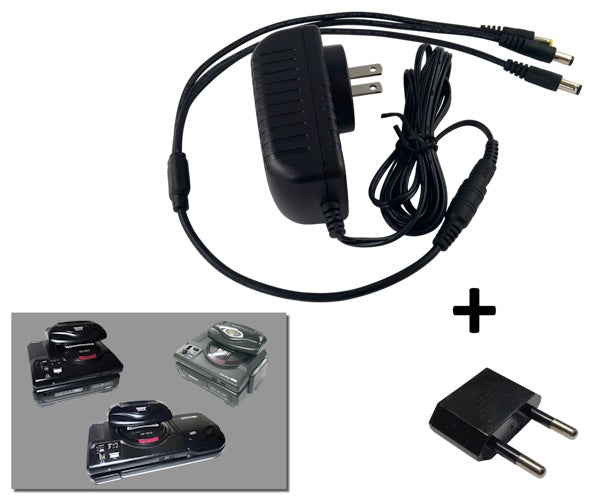 Power Supply All-in-One for Sega Mega Drive / Genesis + CD + 32X - Thumbnail 5