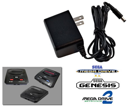 Regulated power supply for Sega Mega Drive / Genesis 2 with US plug